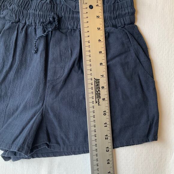 ABound Women Elastic Waist Casual Shorts size S, Blue - Picture 4 of 10
